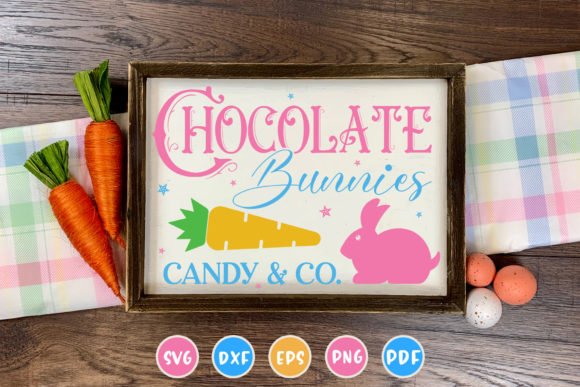 Chocolate Bunnies Candy Co Easter SVG: Crafts & Graphics Review
