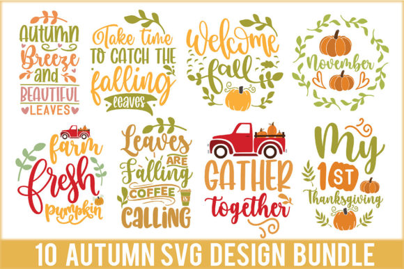 FREE Autumn SVG Design Bundle: Graphics & Crafts