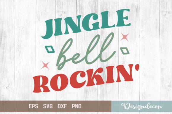 Jingle Bell Rocking Sublimation SVG: Graphics for Crafts