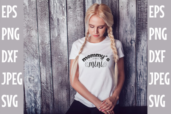 Mommy’s Mini SVG Design: Graphics for Crafts & Local Branding