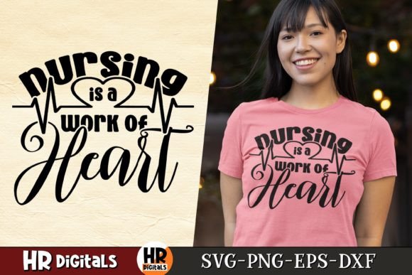 Nursing Is a Work of Heart: Cute Graphics for Crafts
